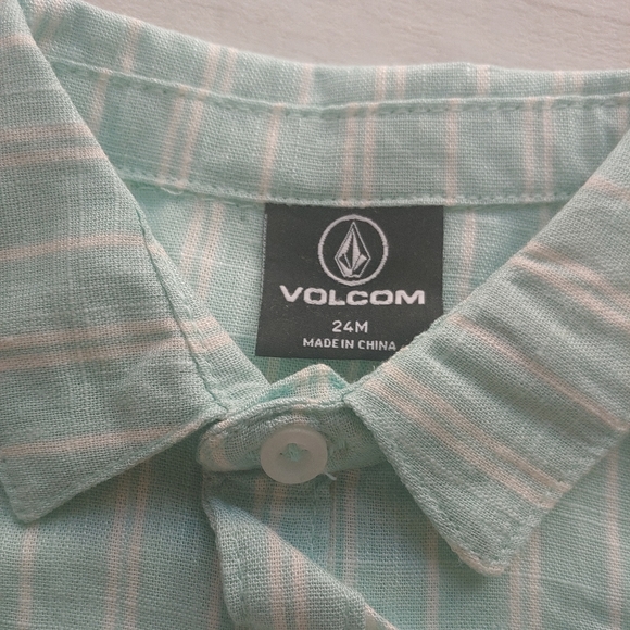 VOLCOM Baby NEW Button Up Shirt & Chino Pants - Picture 4 of 9